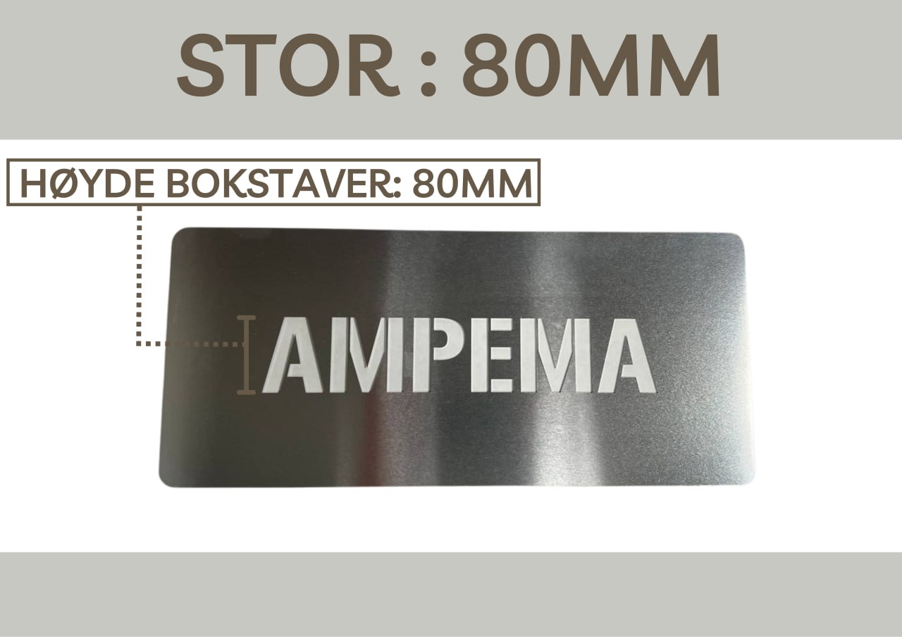 Egendefinert sjablong