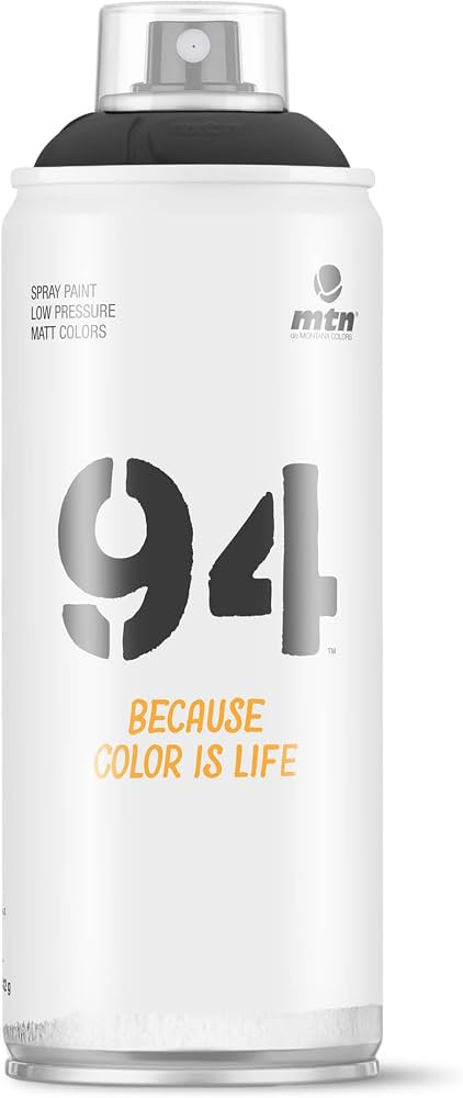 MTN 94 spraymaling 400 ml i sort RV-9011.