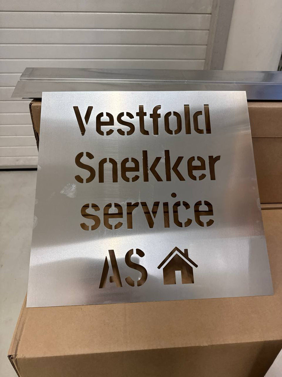 Sjablonger og skilt
