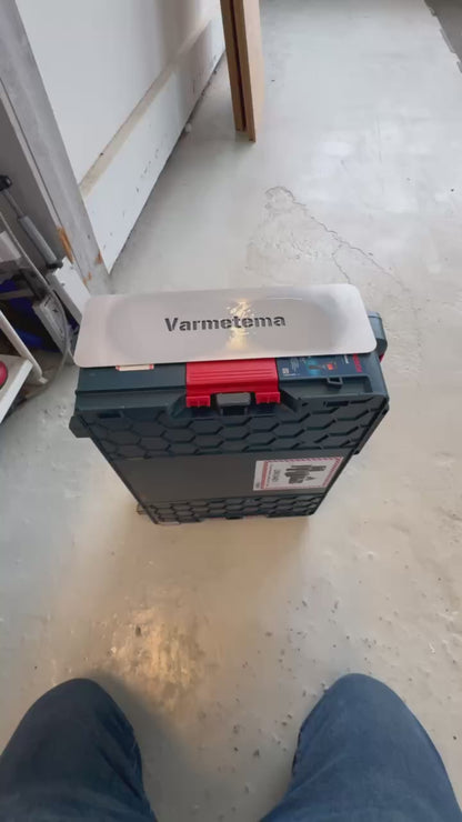 Sjablong med egen tekst eller logo – standardstørrelser